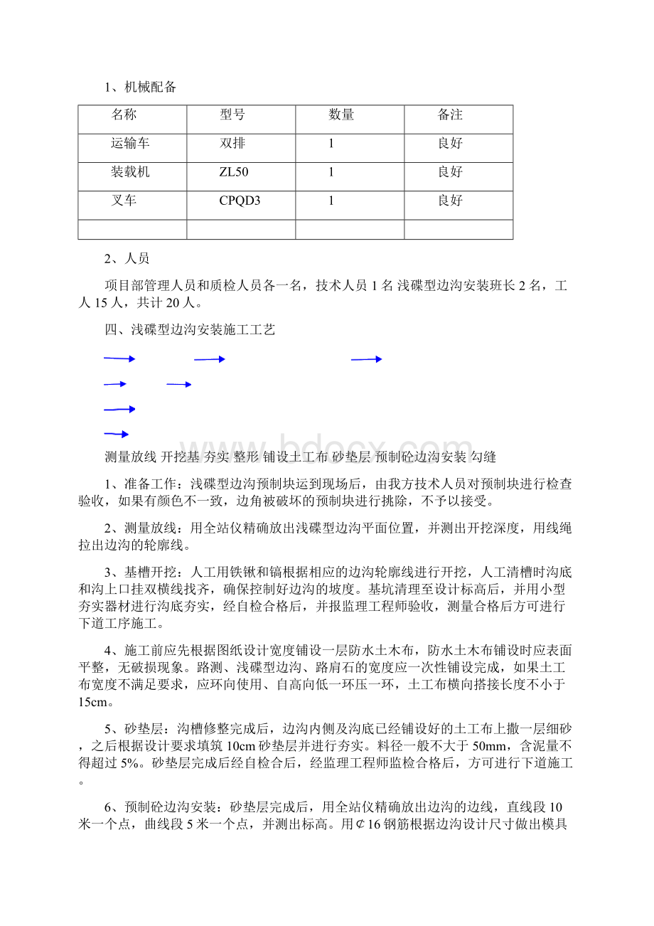 碟形边沟工程施工设计方案.docx_第2页