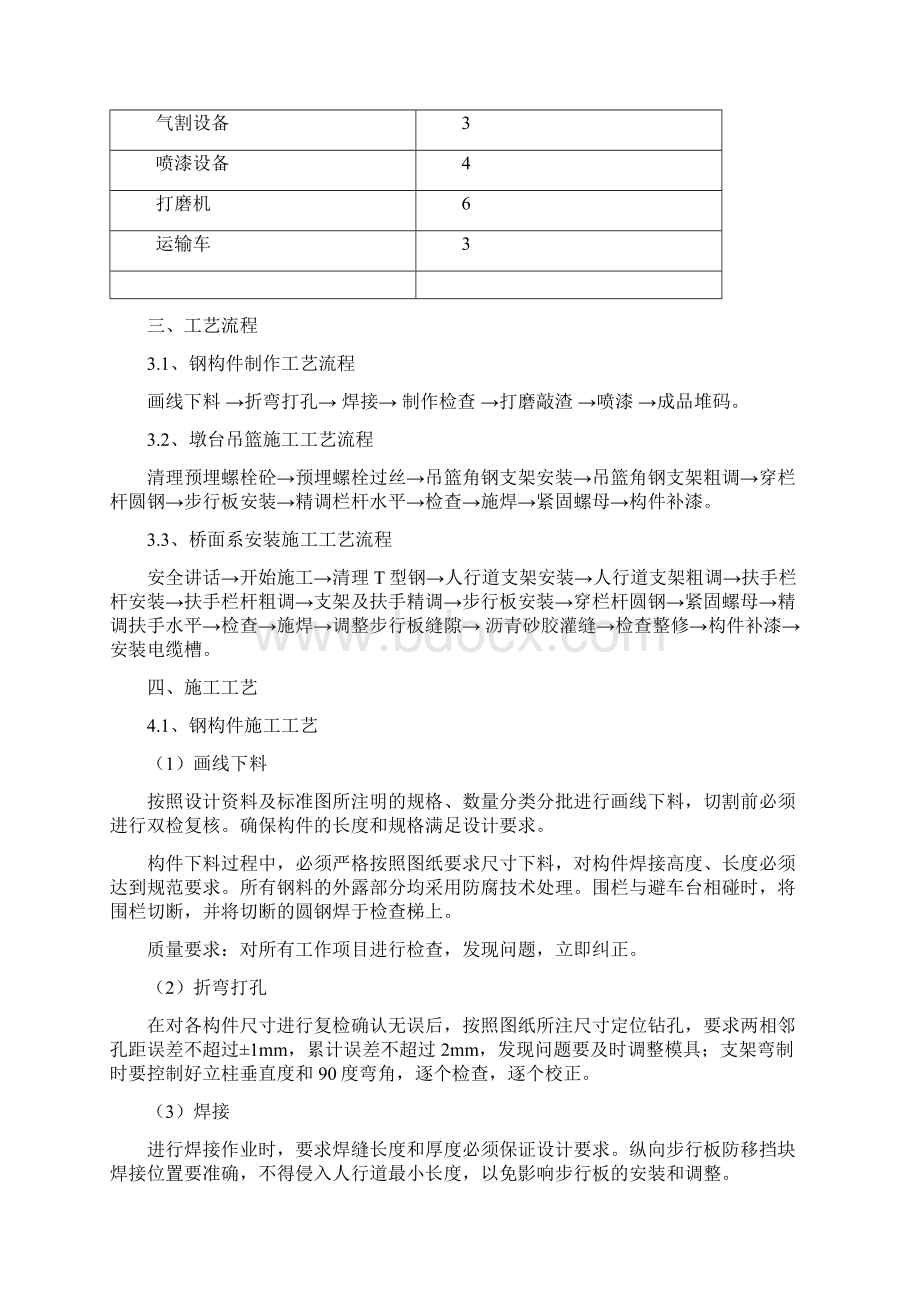 施工技术交底牛腿及步行板Word下载.docx_第2页