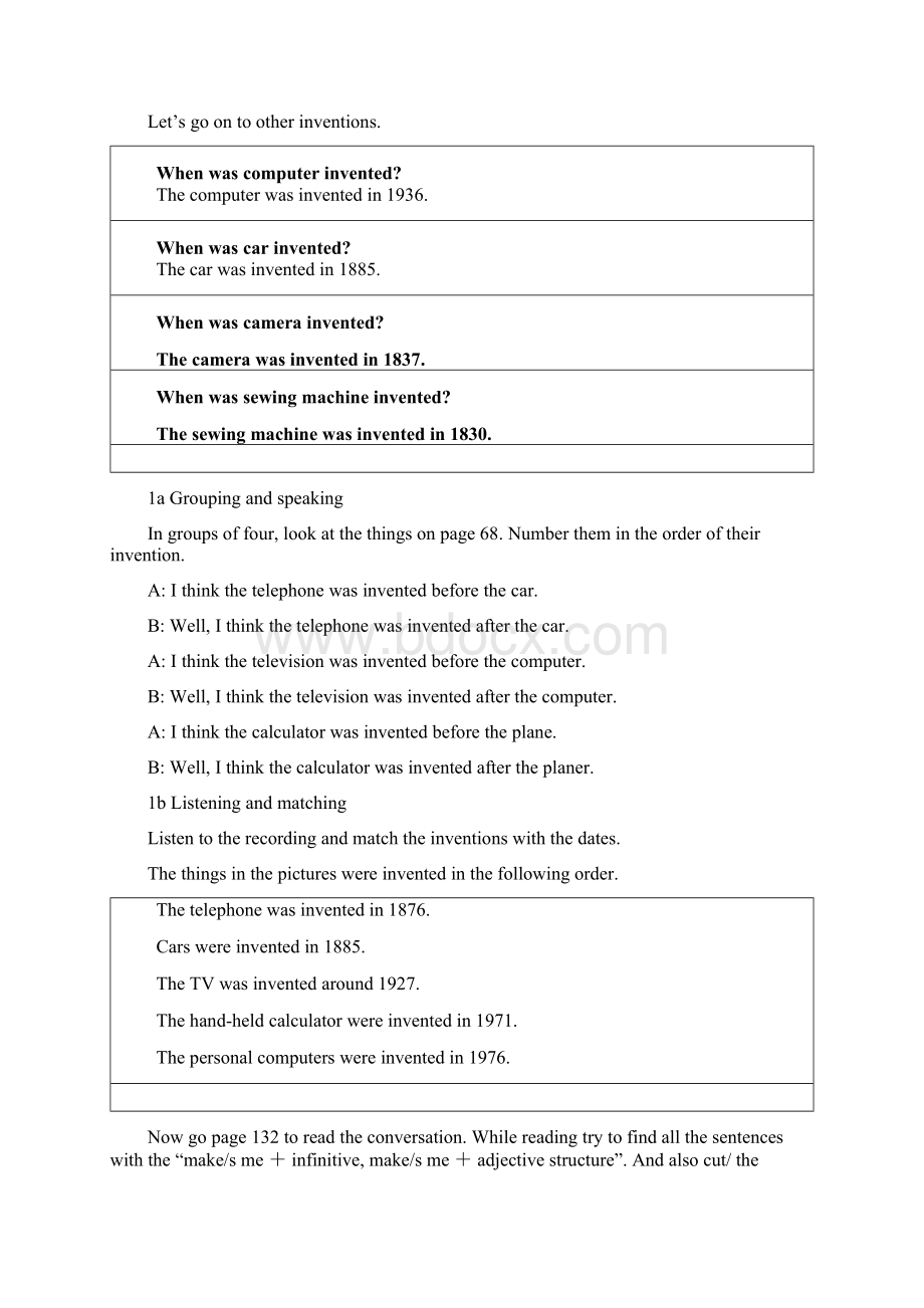 Unit9 teaching plan 人教版 九年级 unit9.docx_第2页