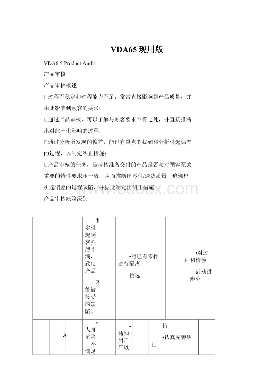 VDA65现用版.docx_第1页