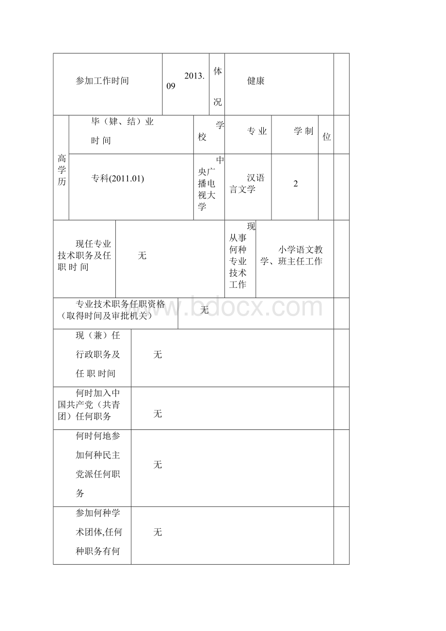 中级职称国家教育部《评审表》22讲解.docx_第2页