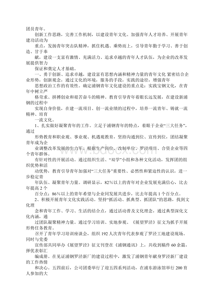 团委年终工作总结ppt工作范文.docx_第3页