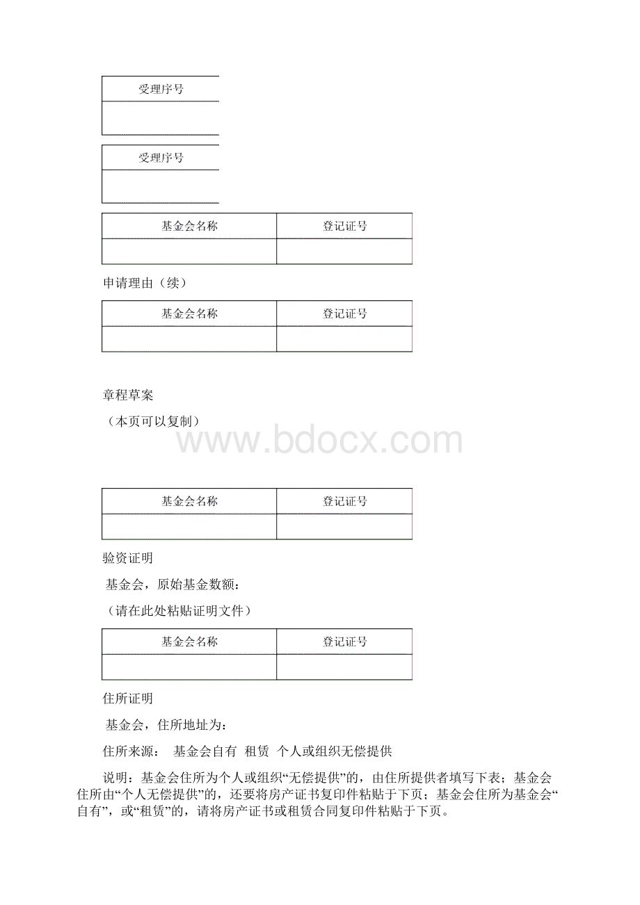 基金会设立申请书 范本Word格式.docx_第2页