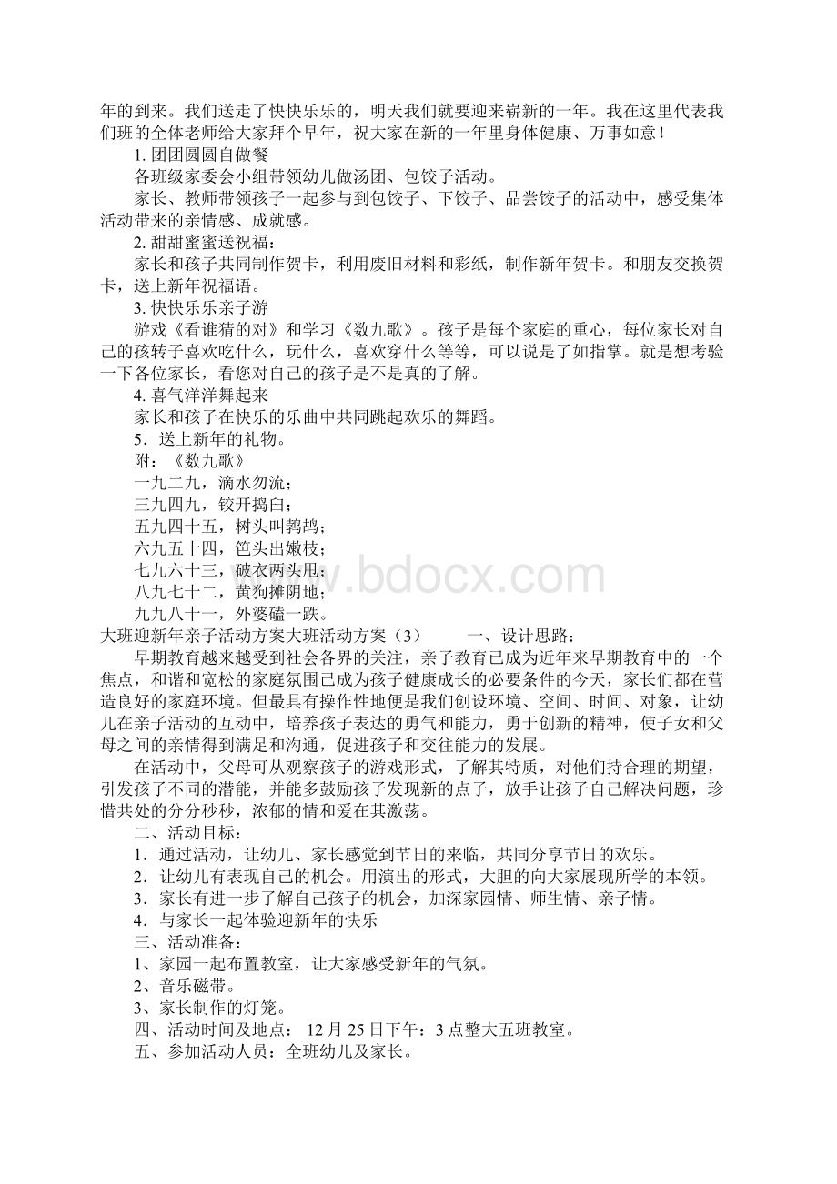 大班活动方案4篇Word文档下载推荐.docx_第2页