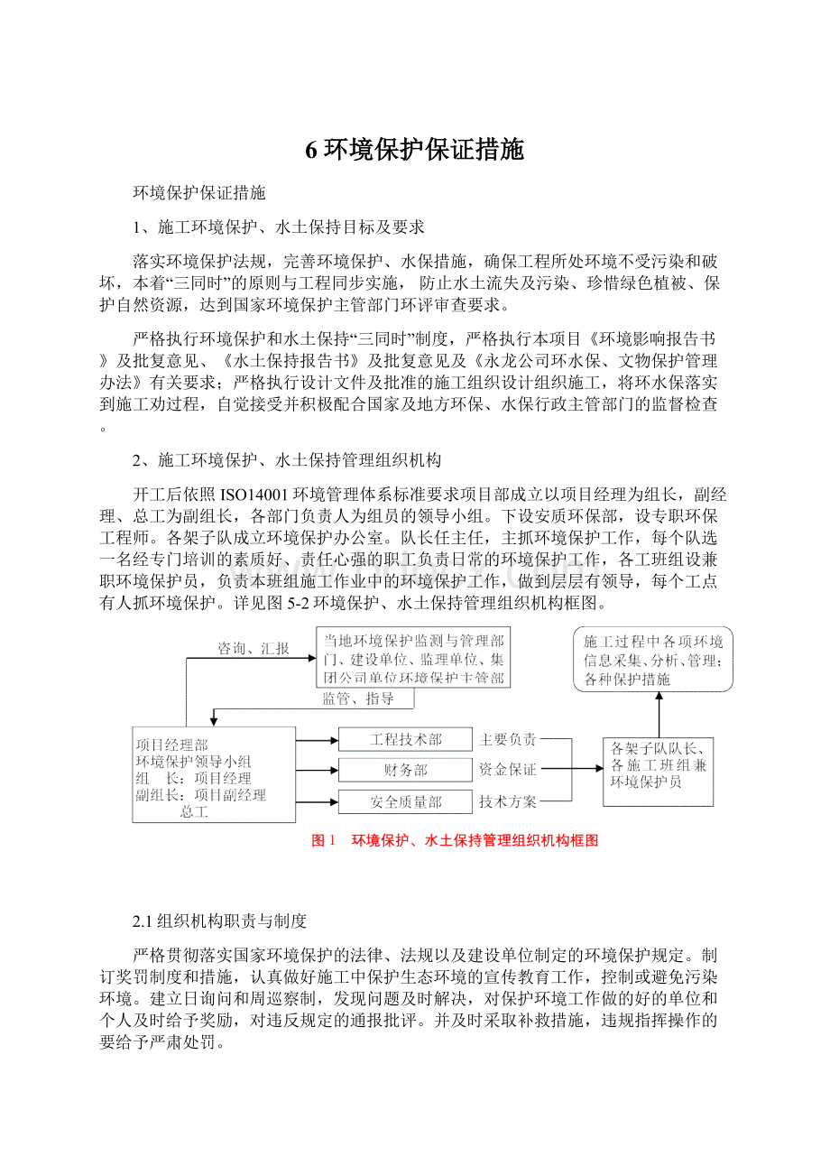 6 环境保护保证措施Word文档下载推荐.docx_第1页