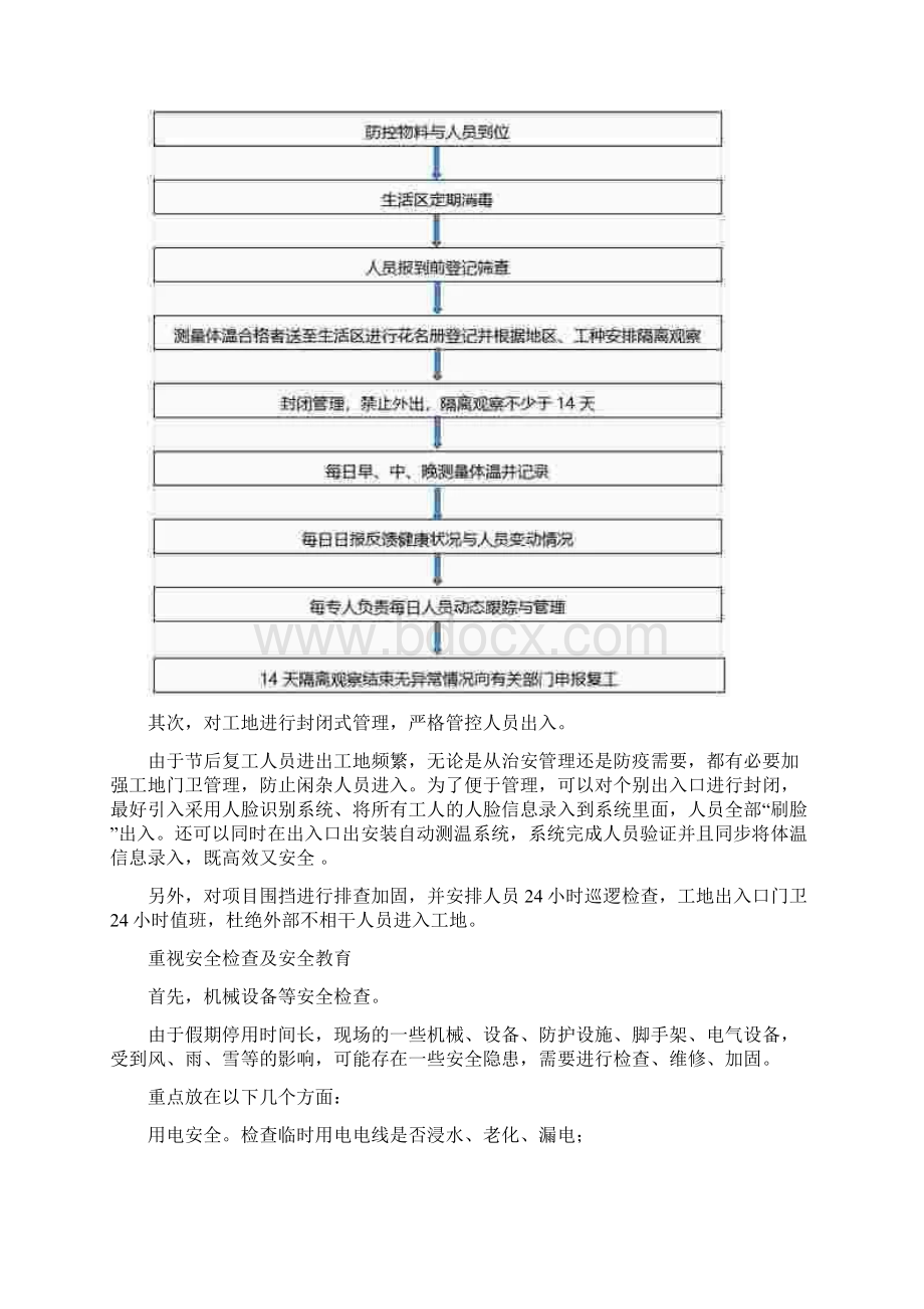 工地复工准备方案精编版Word文档格式.docx_第2页