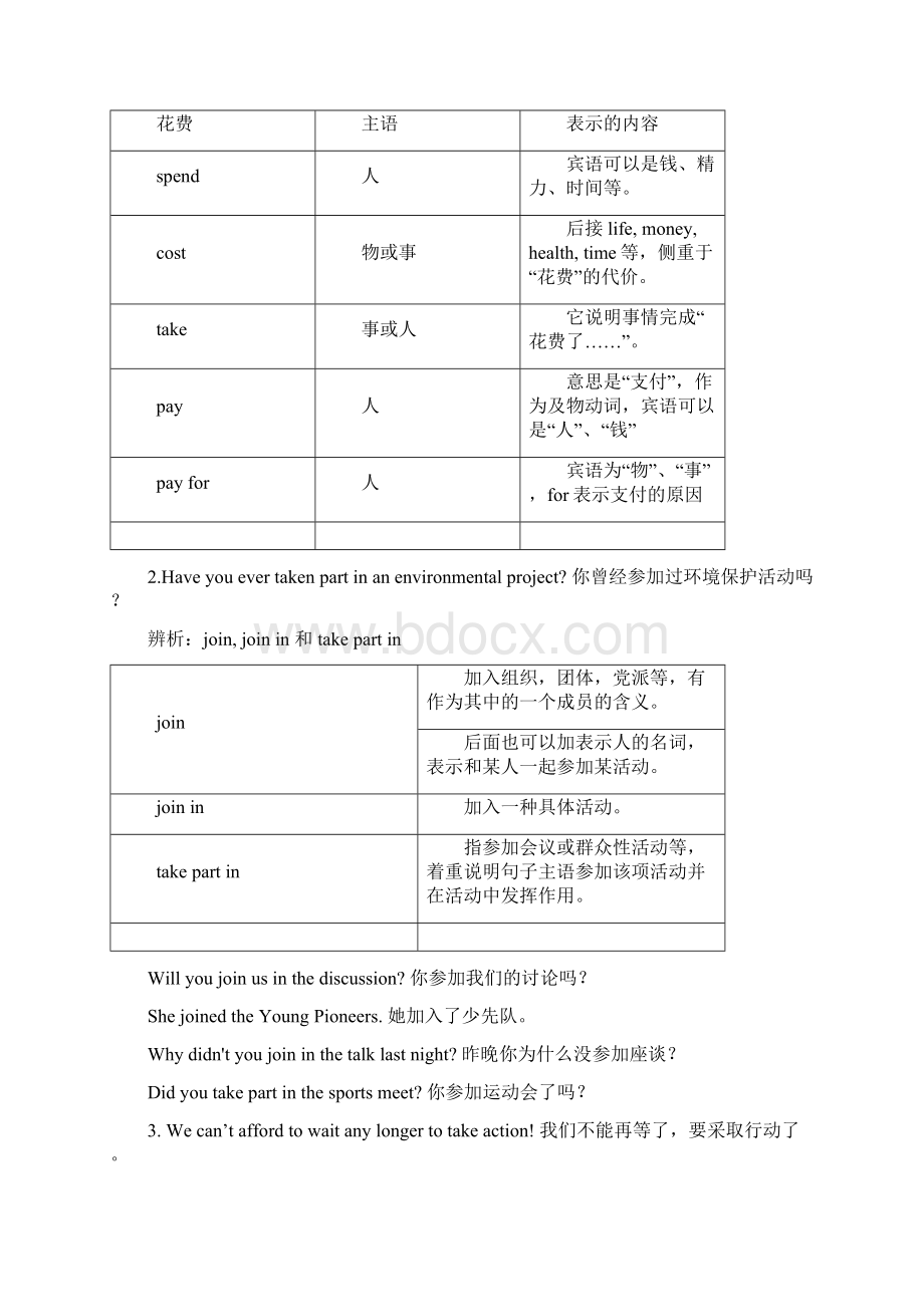 九年级英语全册Unit13Weretryingtosavetheearth词汇篇试题.docx_第3页