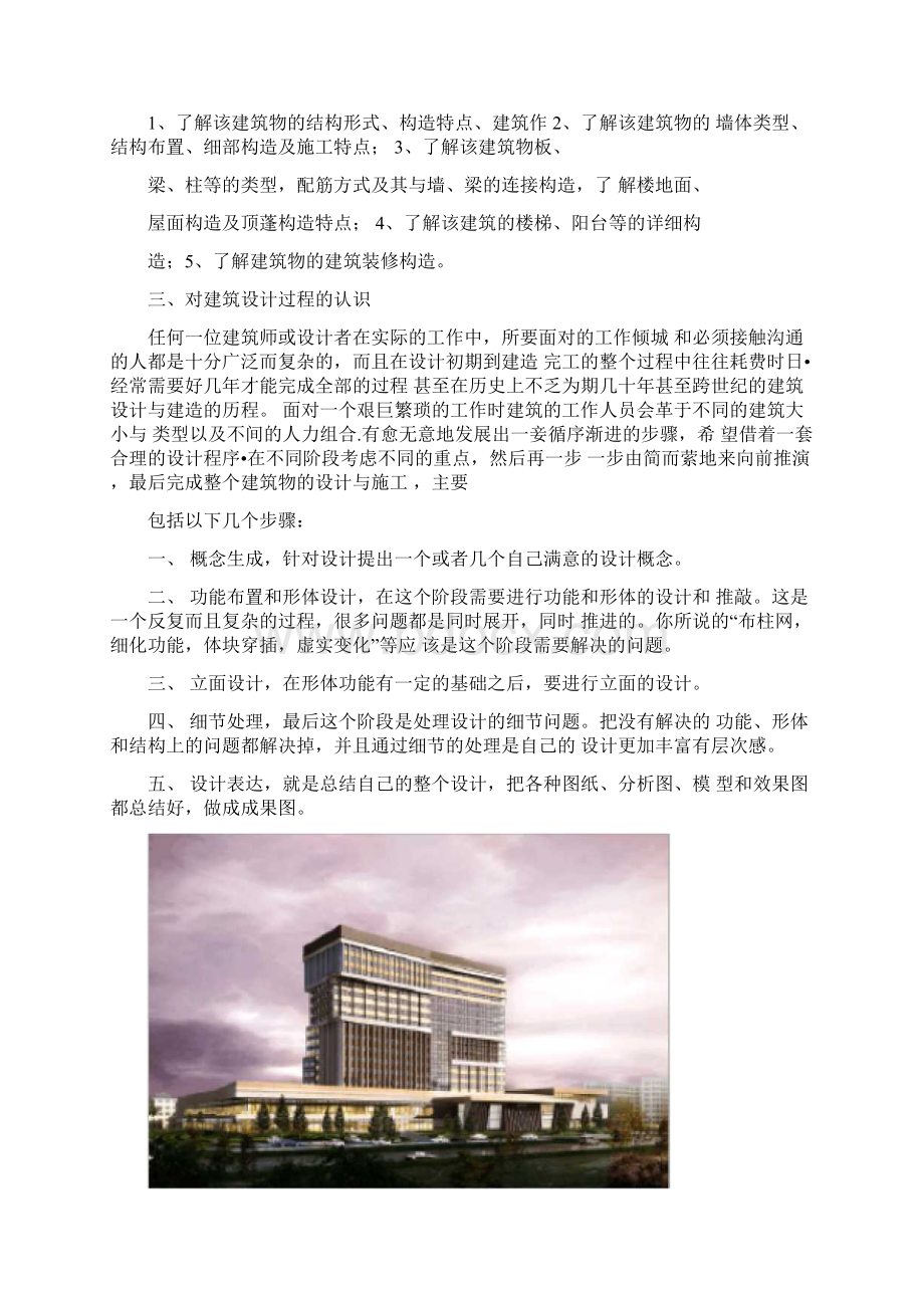 建筑学毕业设计院实习报告材料.docx_第2页