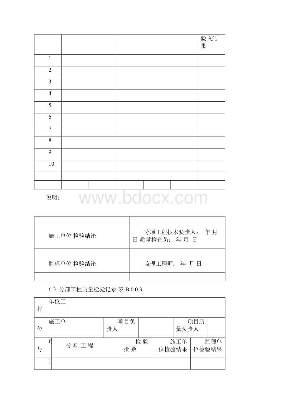 水运工程质量检验记录表格Word格式文档下载.docx_第3页