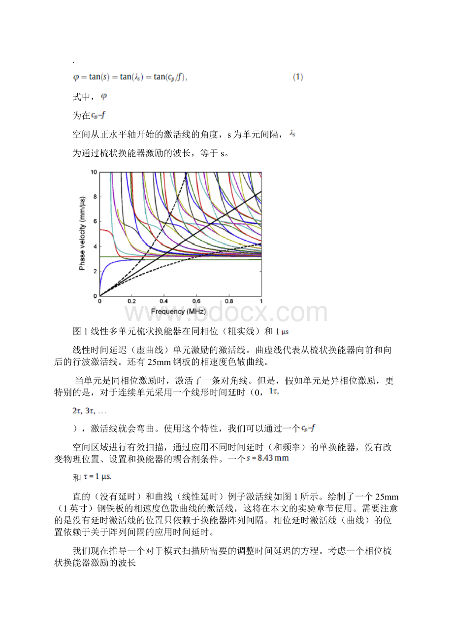 Mode perturbation method for optimal guided wave mode and frequency selection.docx_第3页