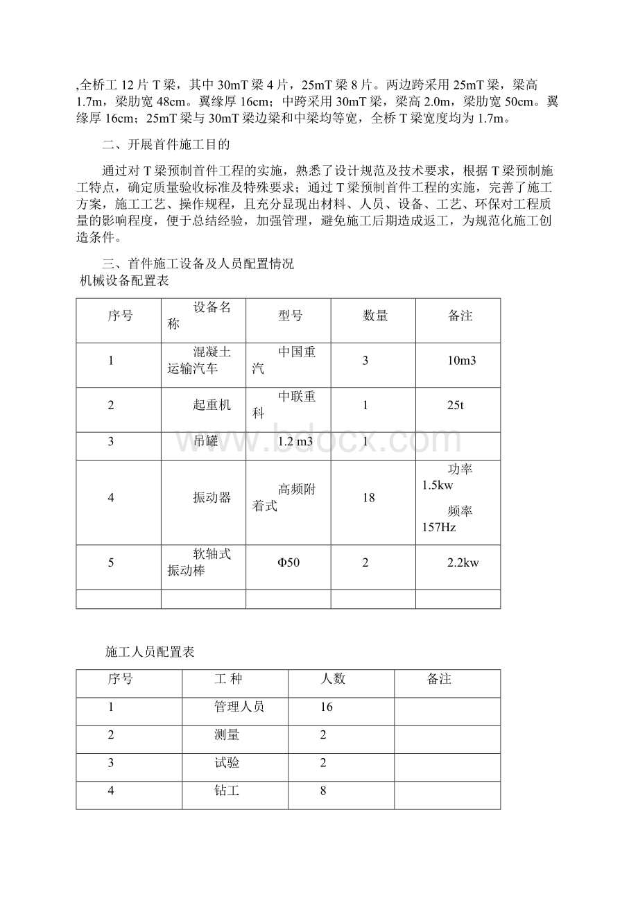 预制T梁首检制施工总结报告Word格式文档下载.docx_第3页