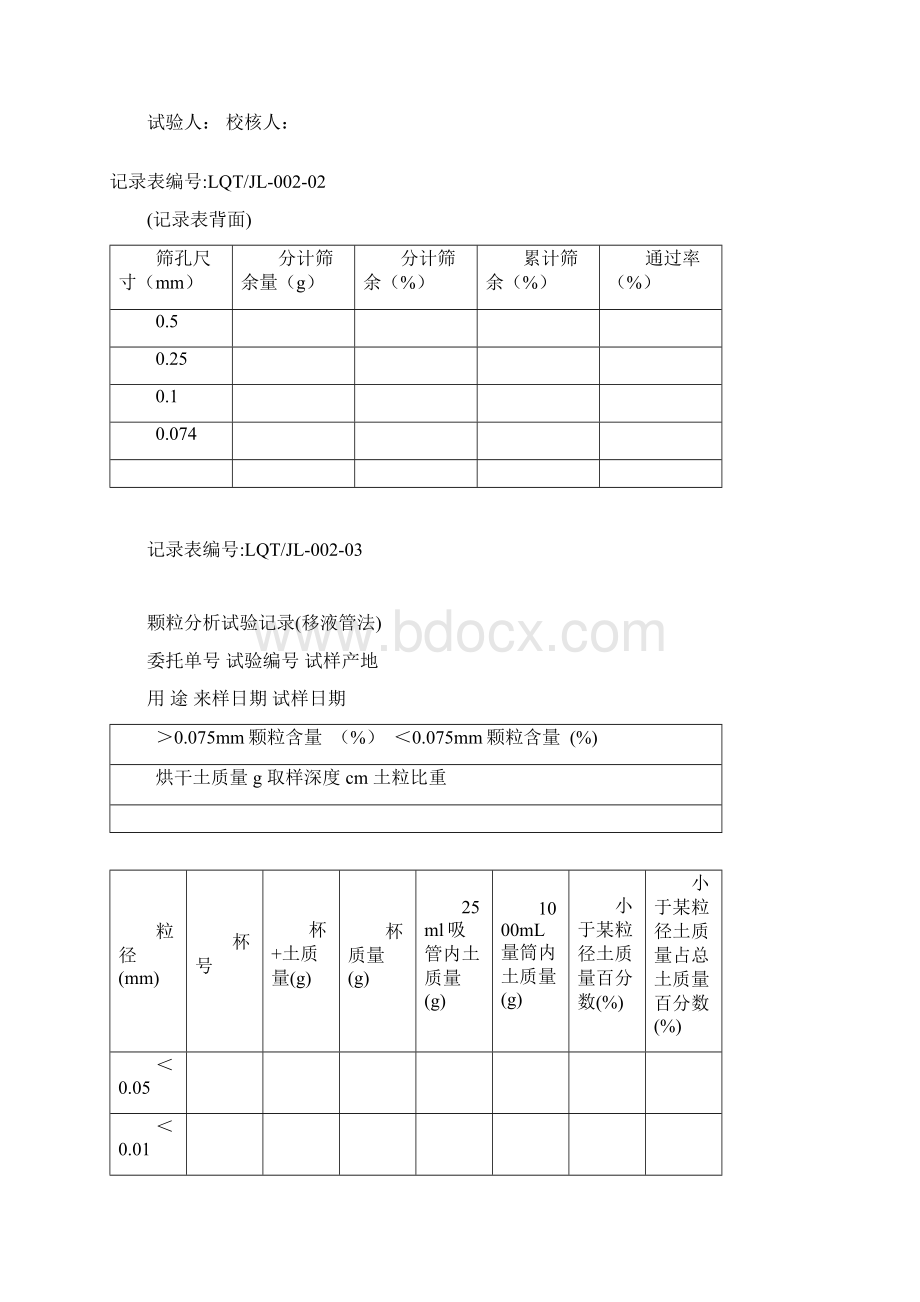 10土工试验表格要点文档格式.docx_第3页