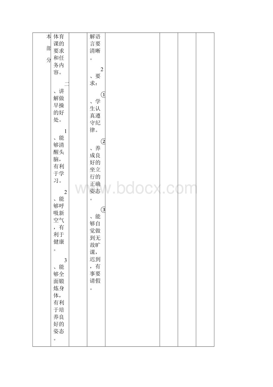 完整版小学一年级体育下册备课教案Word文档格式.docx_第2页