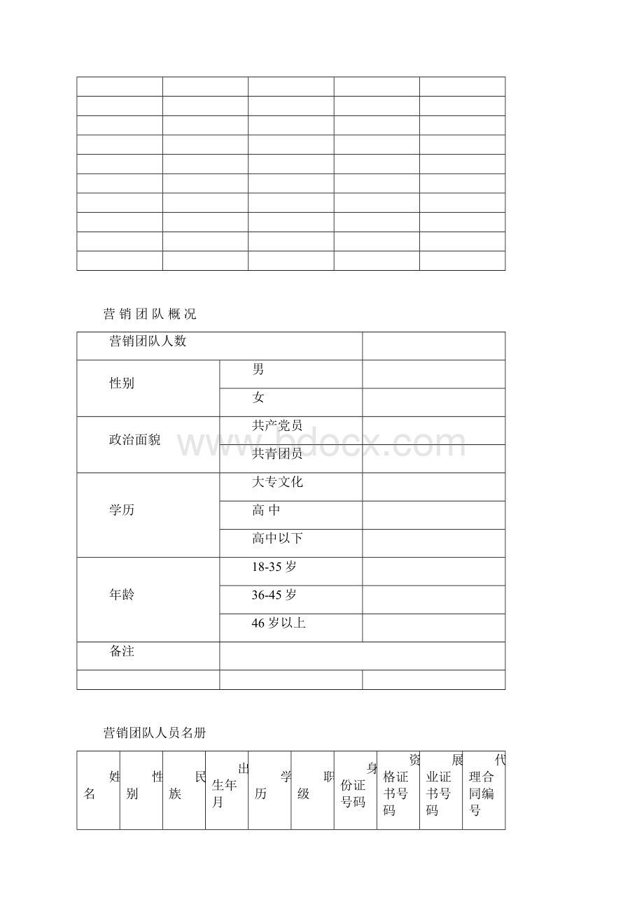 保险营销团队工作手册范本.docx_第3页