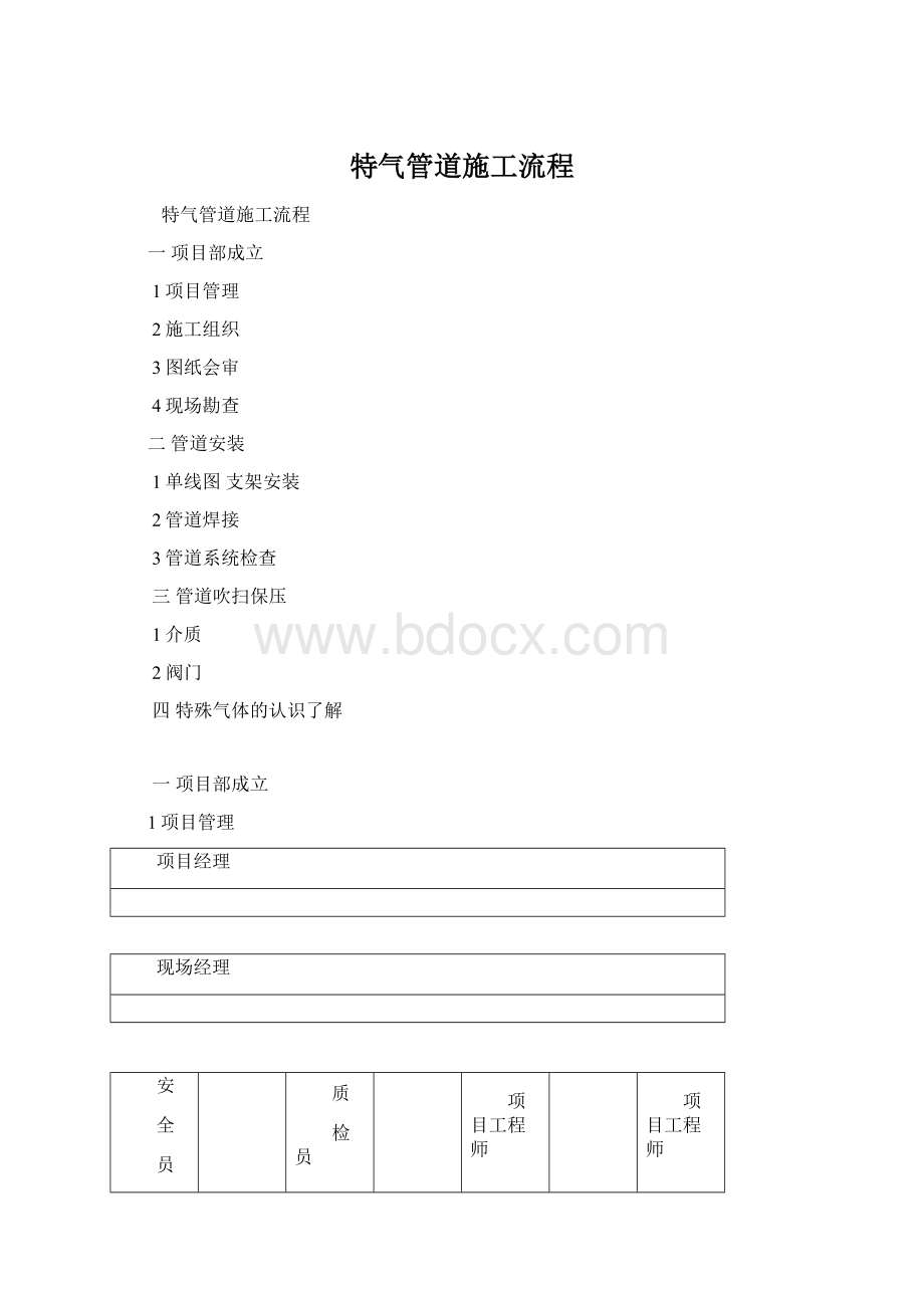 特气管道施工流程.docx