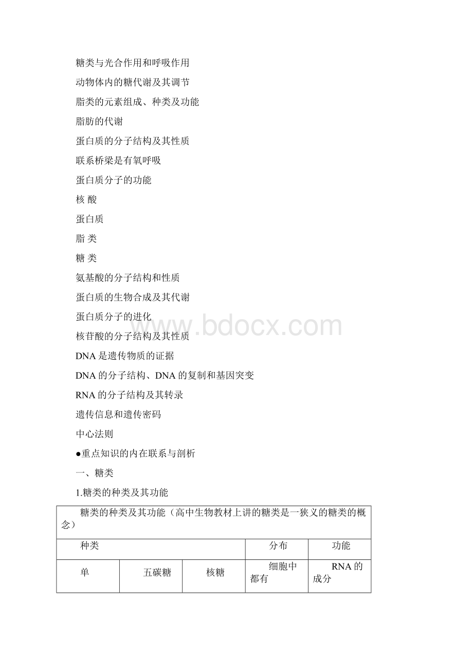 专题二 生命物质与生命活动Word格式文档下载.docx_第2页