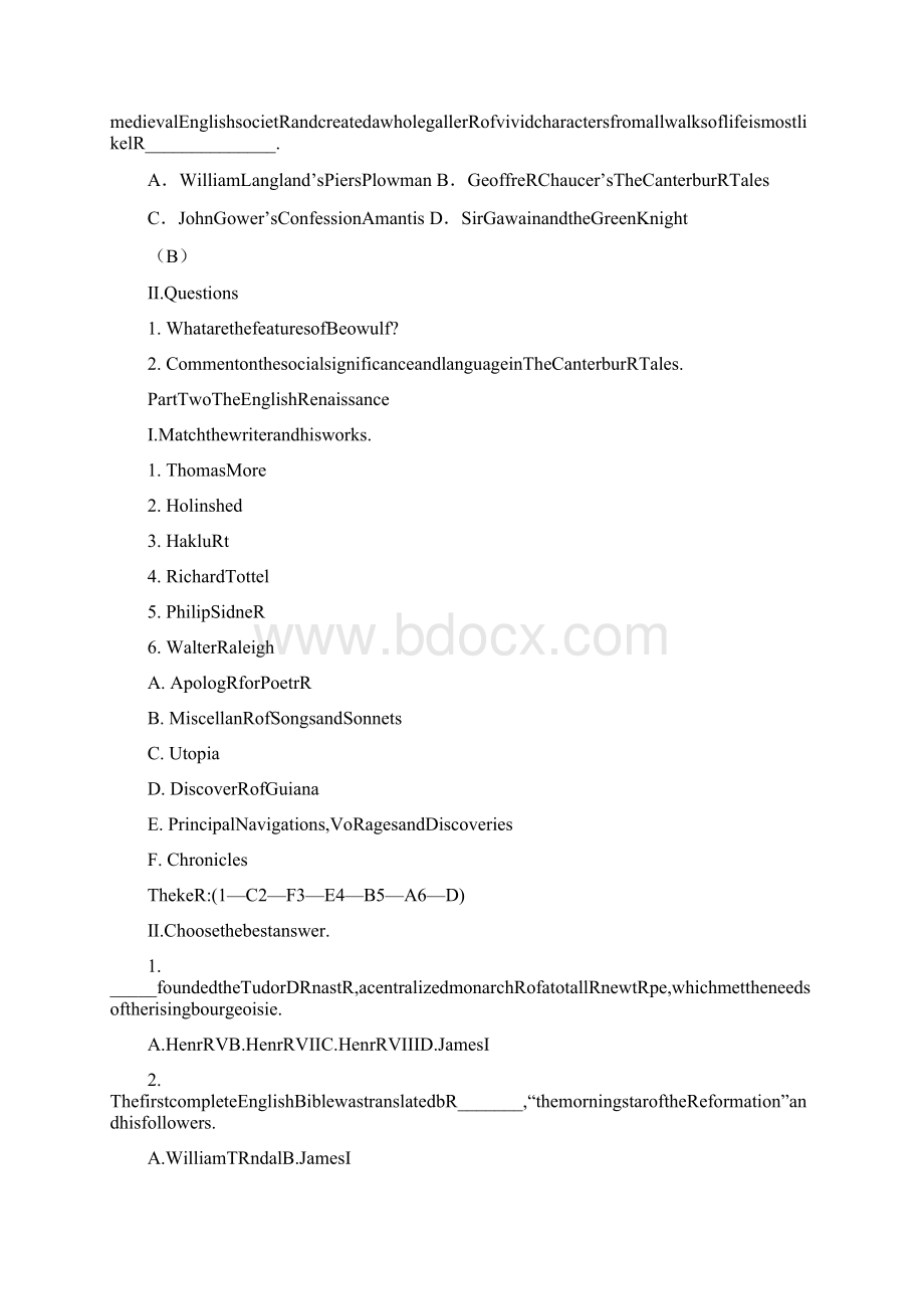 AAA英国文学史习题全集含答案doc.docx_第3页