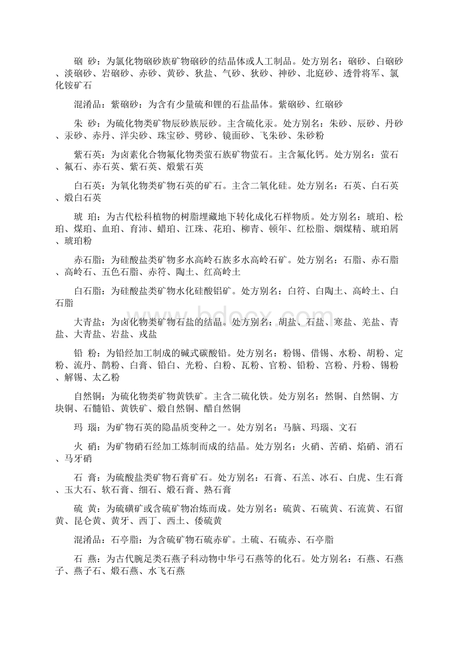 中药药品别名大全Word文档下载推荐.docx_第3页