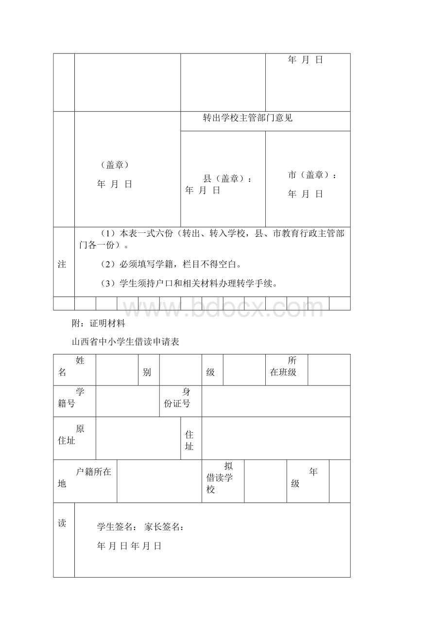 长治市义务教育学生转学申请表Word文档下载推荐.docx_第2页