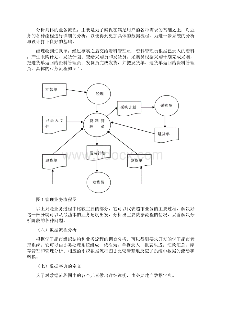 7111案例结构化系统开发方法实例学子超市管理信息系统的建设文档格式.docx_第3页