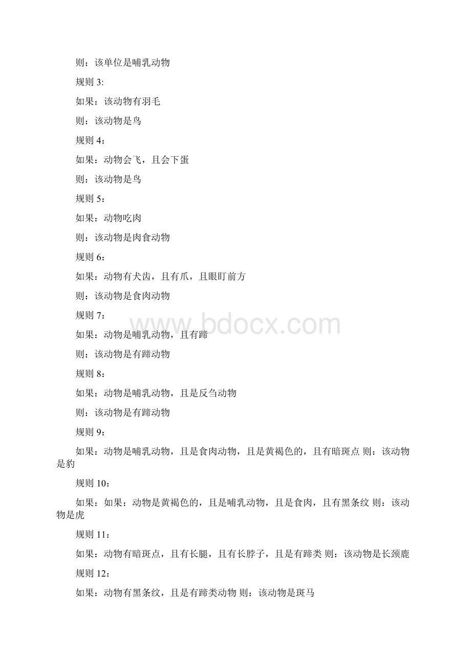 人工智能动物识别专家系统Word文档格式.docx_第2页