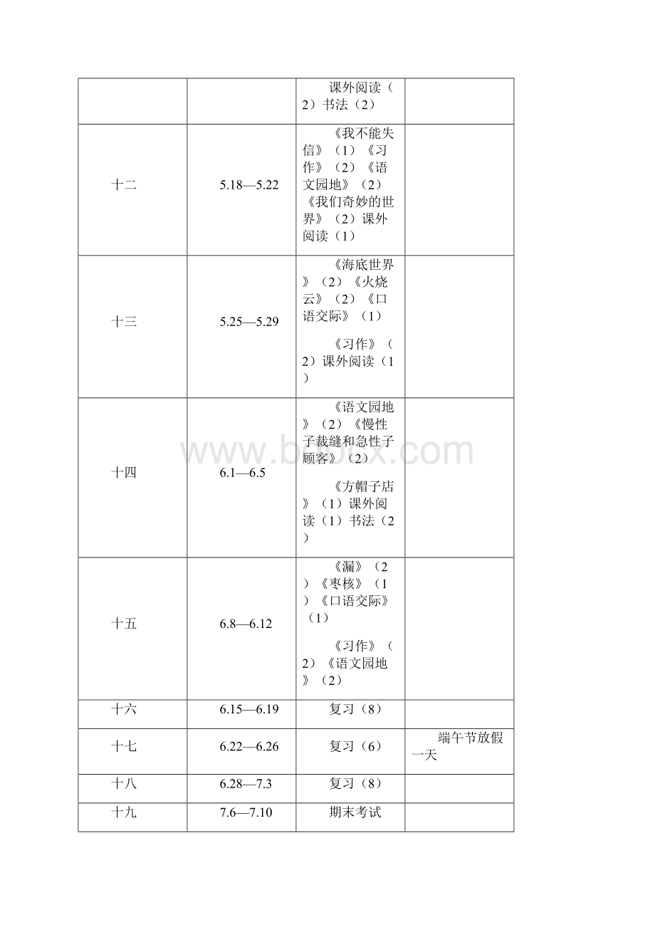 春部编版三年级语文下册教学资料第一单元课时练001.docx_第3页