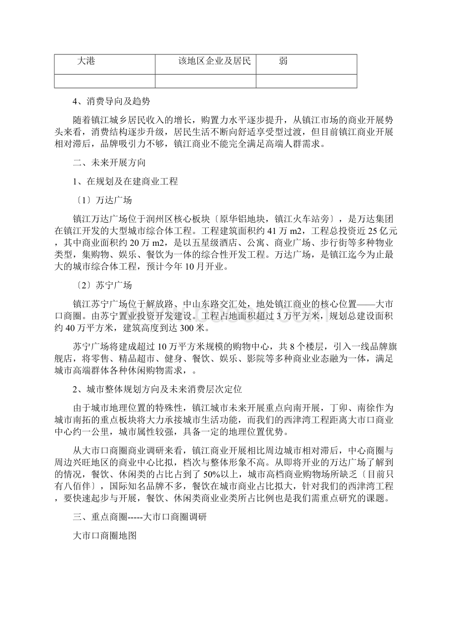 镇江市场商圈商业调研概况Word格式.docx_第2页