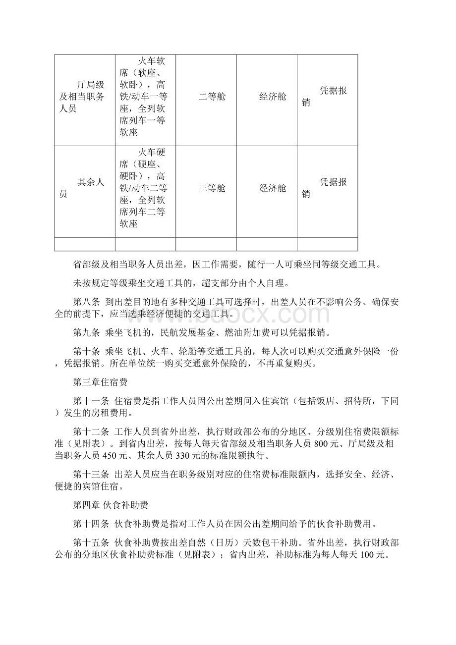 湖南省省直机关差旅费管理办法文档格式.docx_第2页