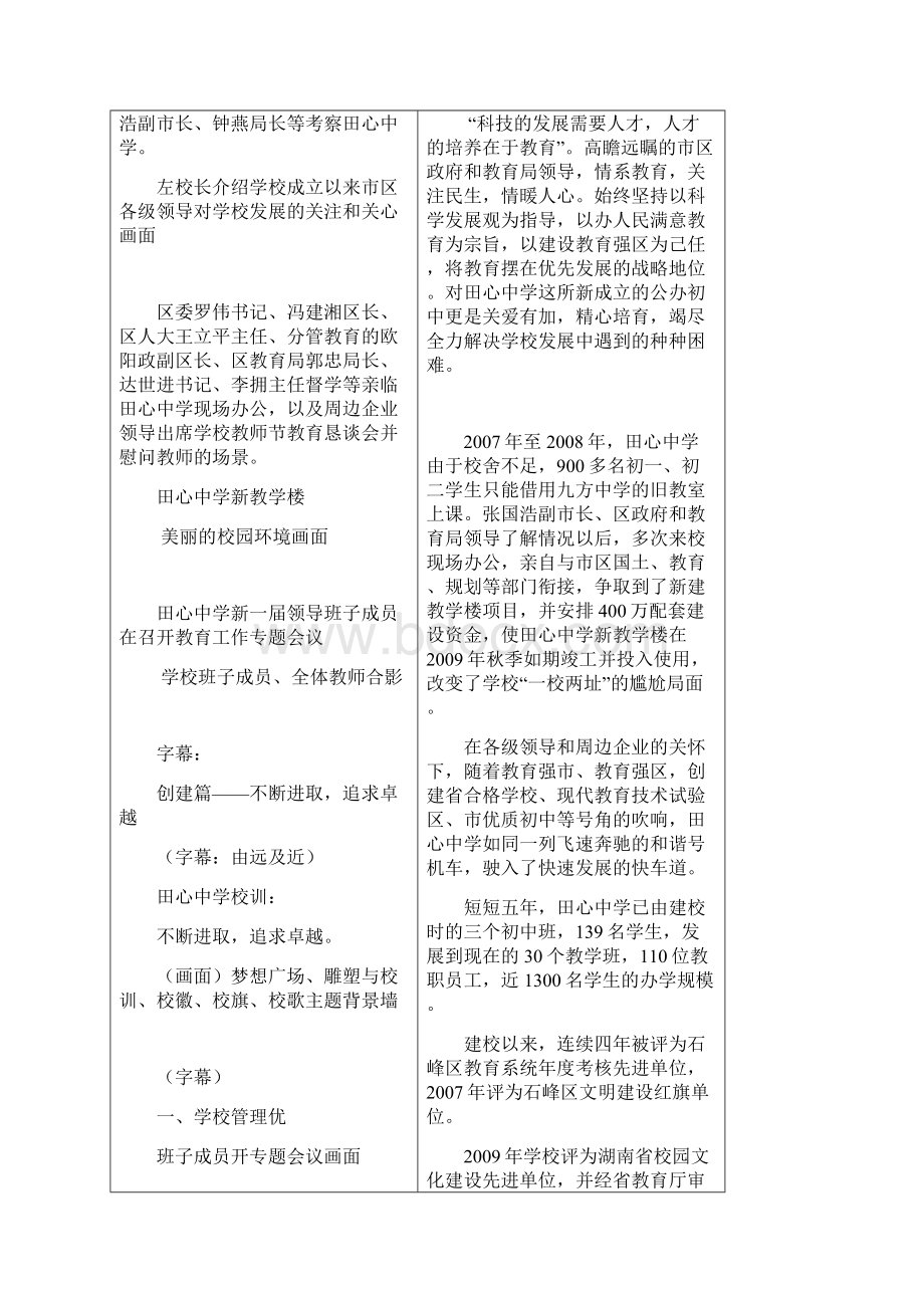 进入快车道的田心中学解说词.docx_第2页