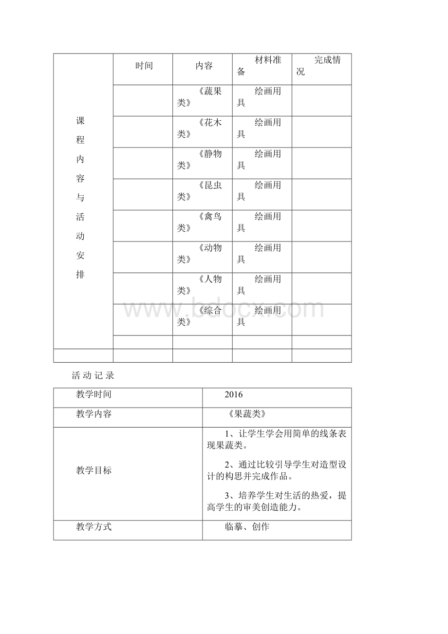 简笔画社团活动方案Word文档下载推荐.docx_第3页