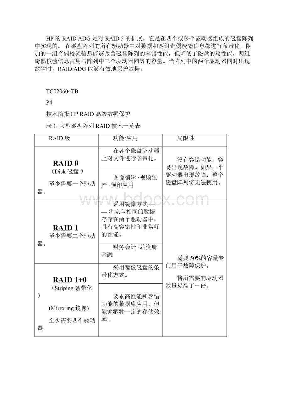 HPRAID高级数据保护Word文件下载.docx_第3页