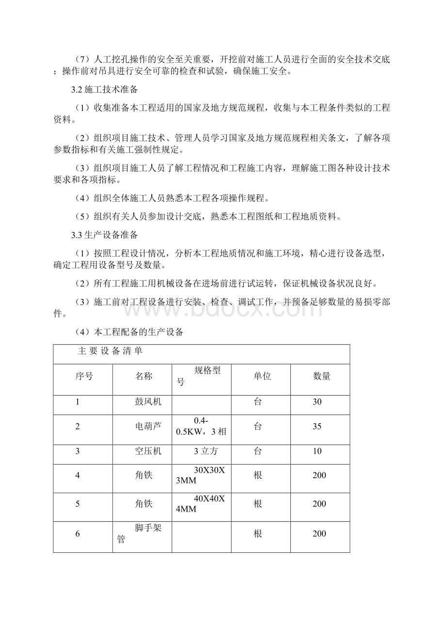 人工挖孔桩施工方案文档格式.docx_第3页