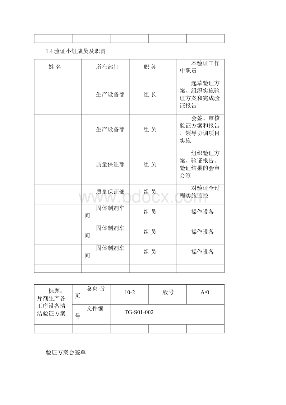 2片剂生产工序设备清洁验证方案.docx_第2页