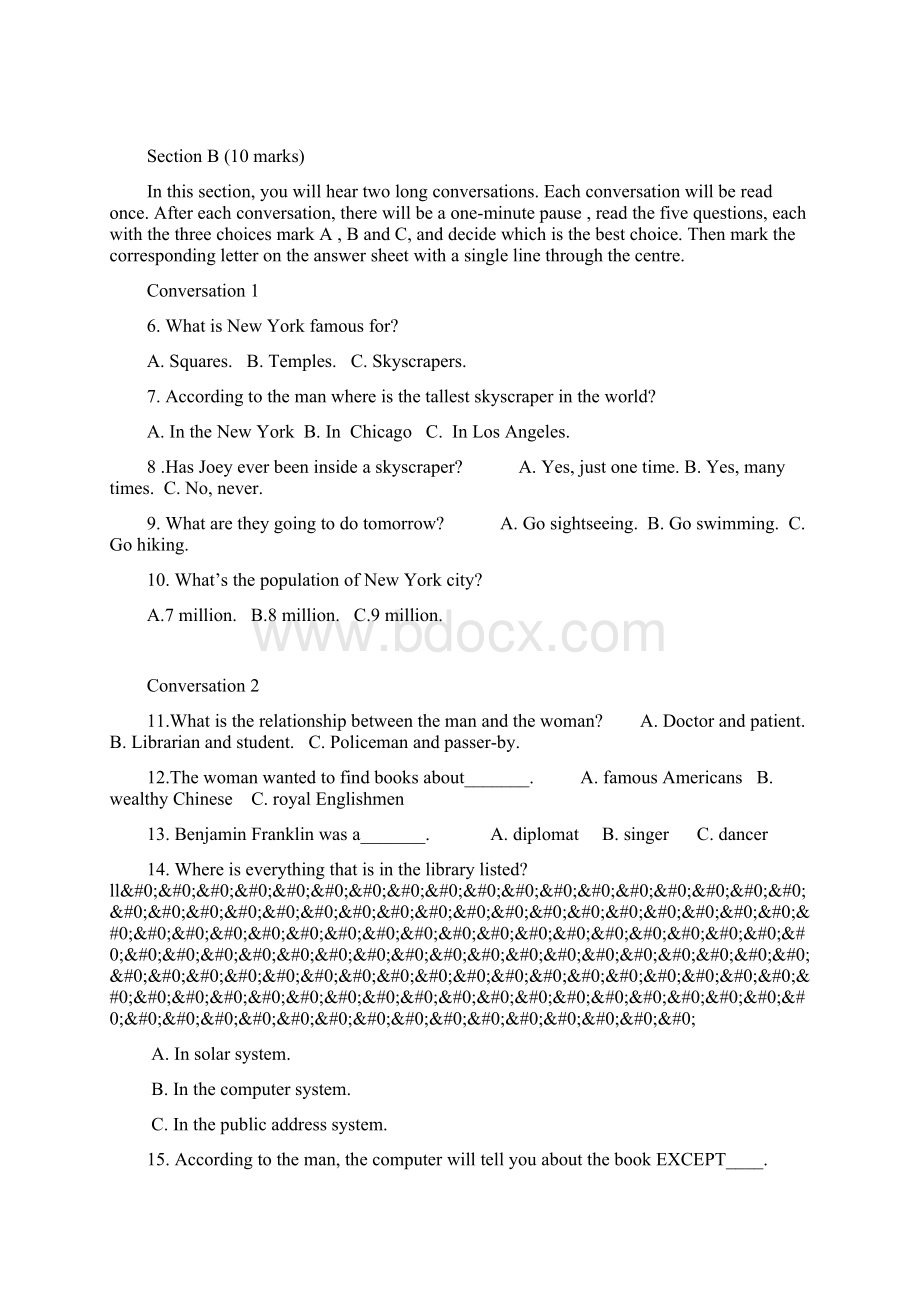 全国大学生英语竞赛初赛试题D类.docx_第2页