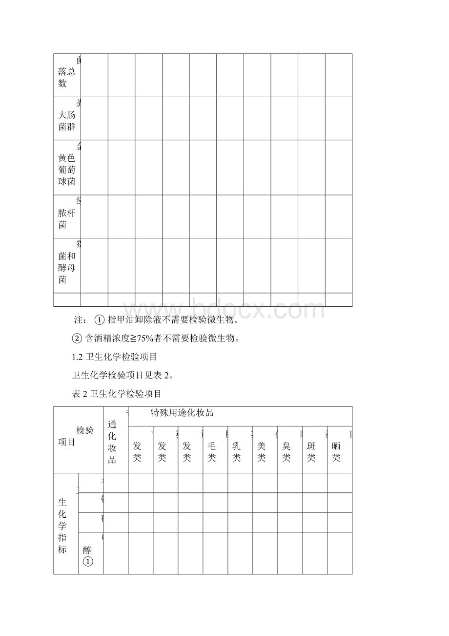 卫生部化妆品检验规定参照模板.docx_第3页