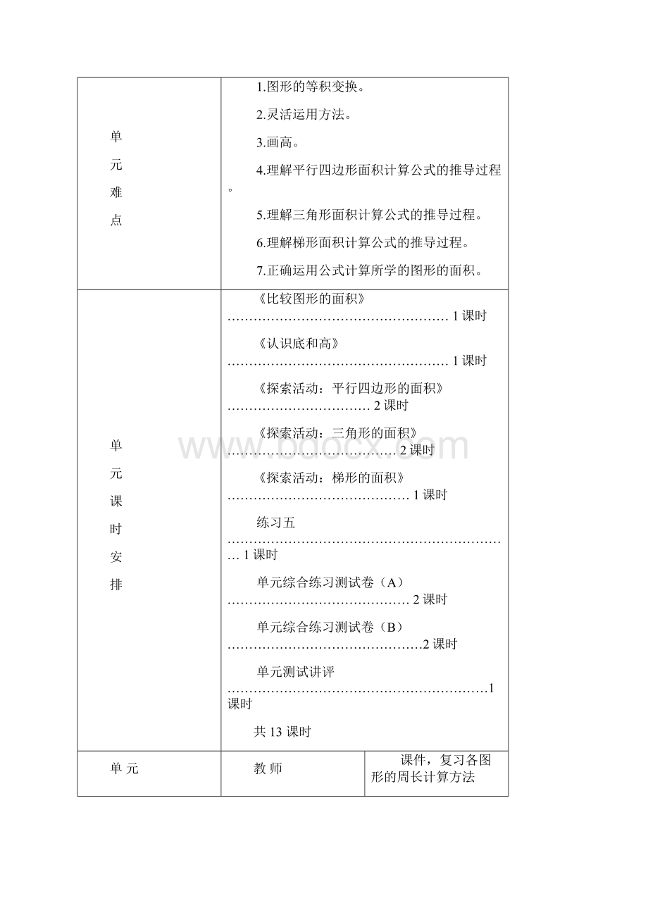 新北师大版小学五年级数学上册第四单元教学案.docx_第3页