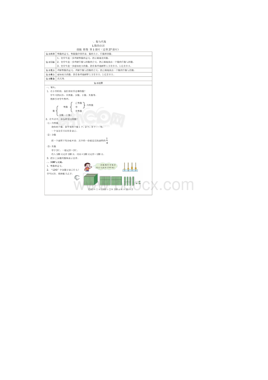 六年级总复习教案Word文档下载推荐.docx_第2页