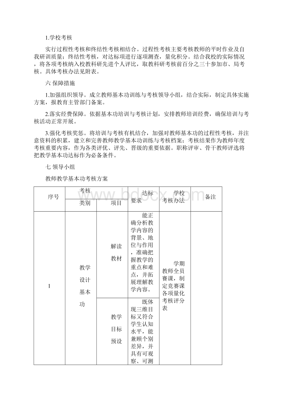 教师教学基本功考核实施方案.docx_第3页