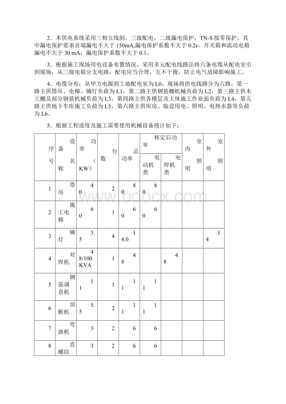 施工现场临时用施工组织设计Word下载.docx_第2页