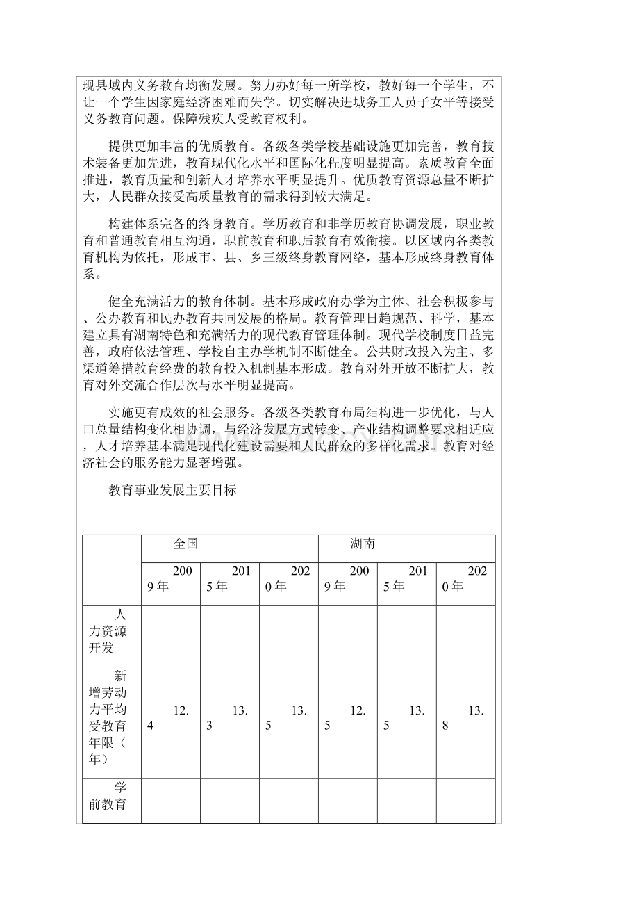 湖南省建设教育强省规划纲要.docx_第3页