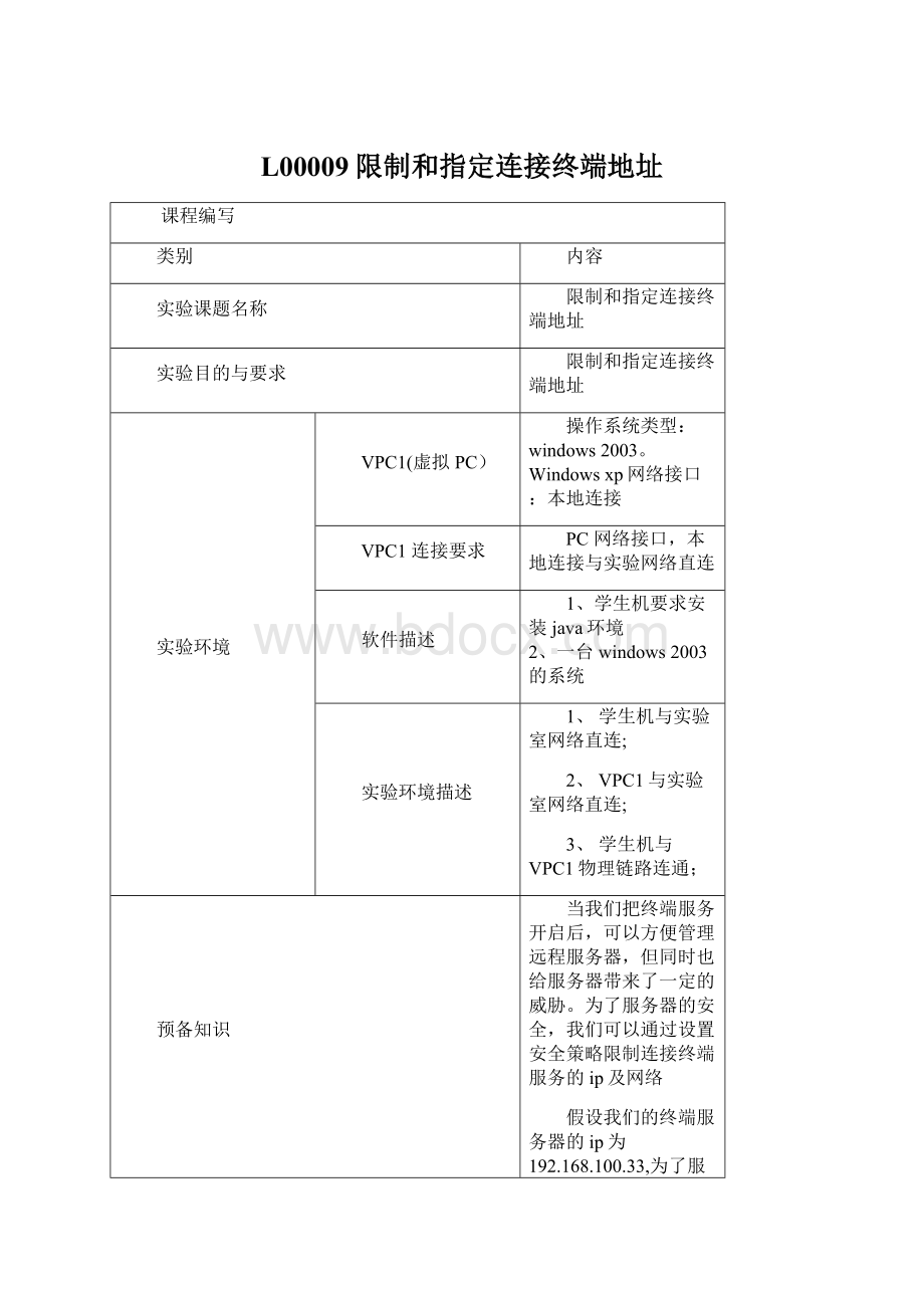 L00009限制和指定连接终端地址.docx