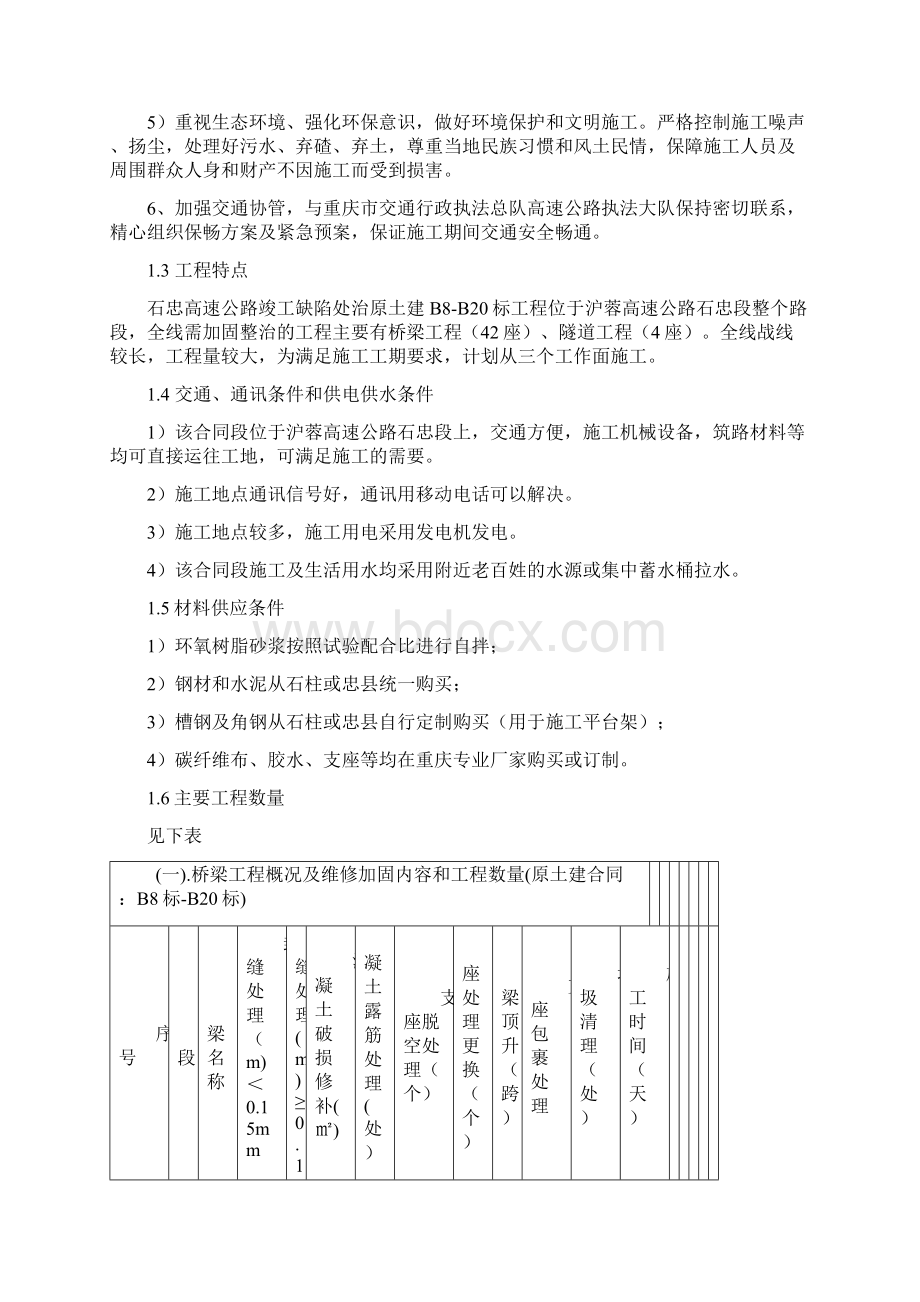 石忠高速公路施工设计完整版Word文档格式.docx_第2页