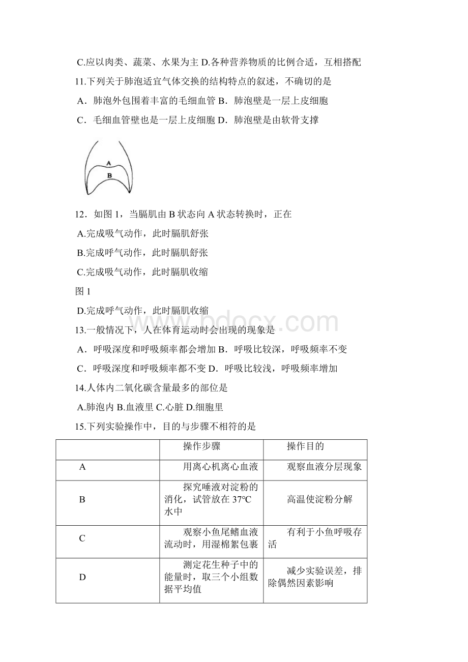 人教版七下生物期中考卷.docx_第3页