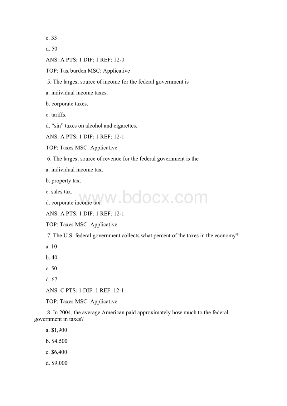 经济学原理对应练习12文档格式.docx_第2页