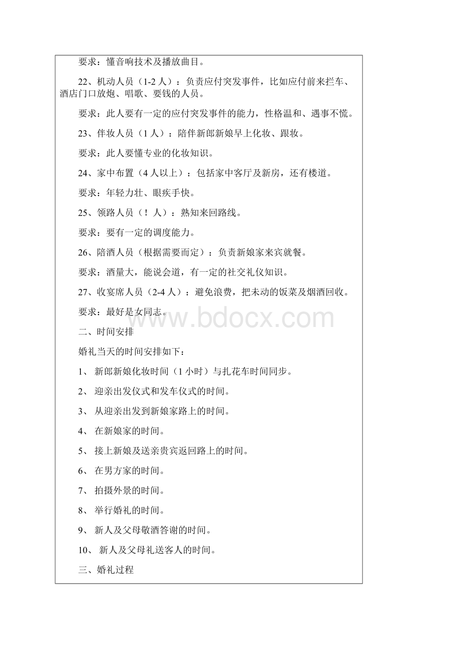 最全的婚礼策划方案Word下载.docx_第3页