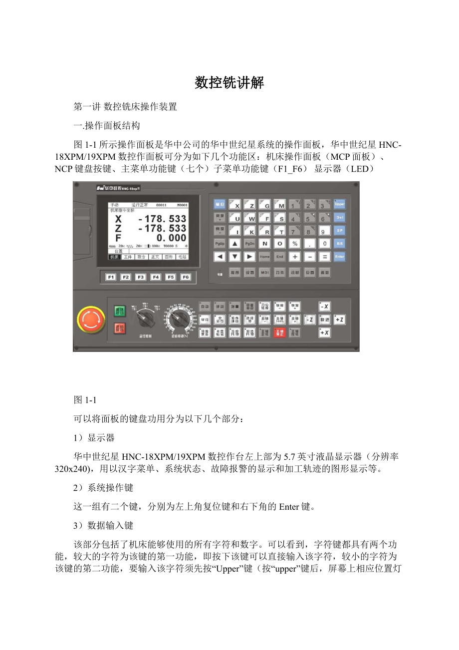 数控铣讲解文档格式.docx