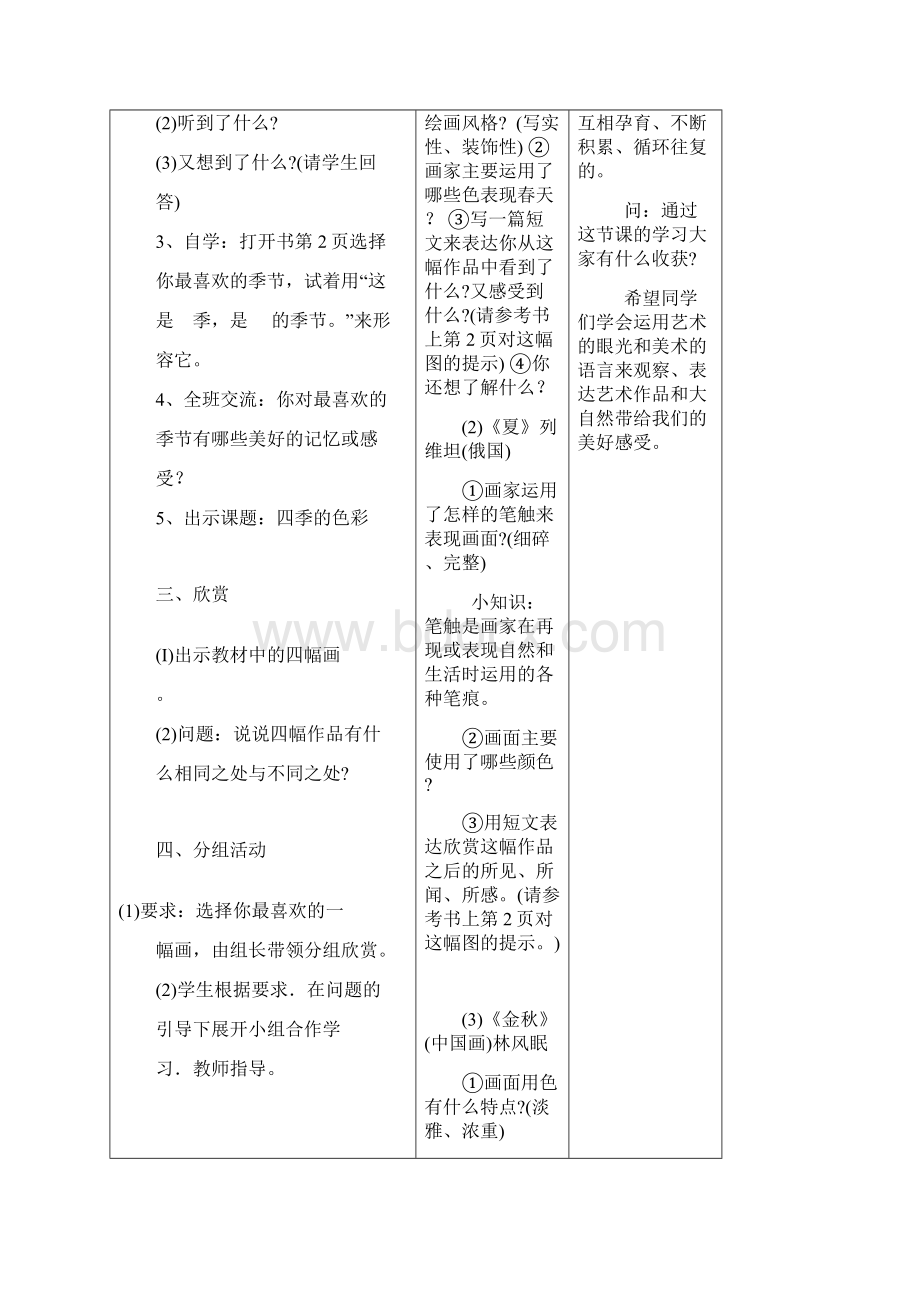 人美版美术第7册教案新1.docx_第2页