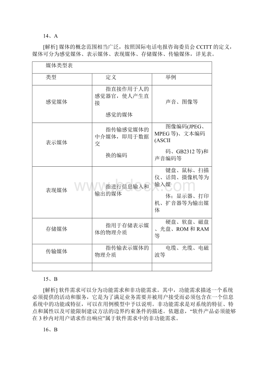 数据库系统工程师真题答案解析.docx_第3页