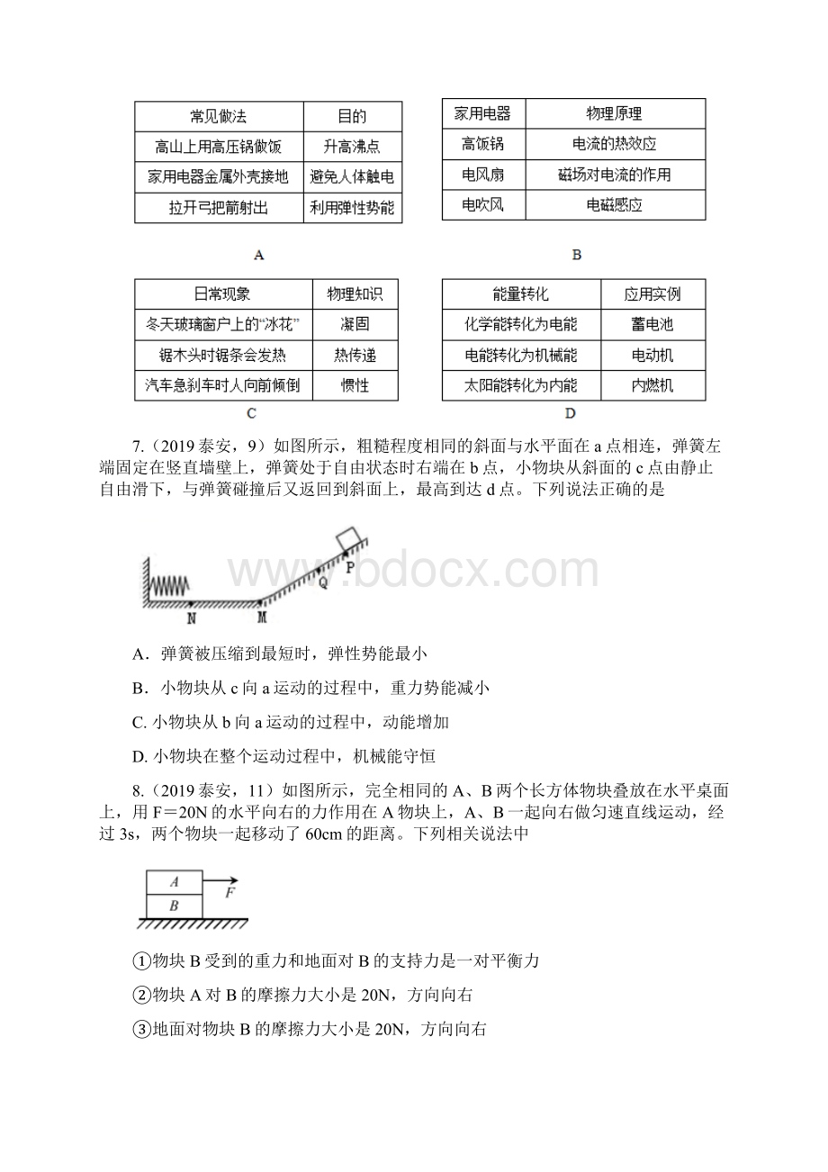 中考物理试题分类汇编第03期功与机械能专题1.docx_第3页