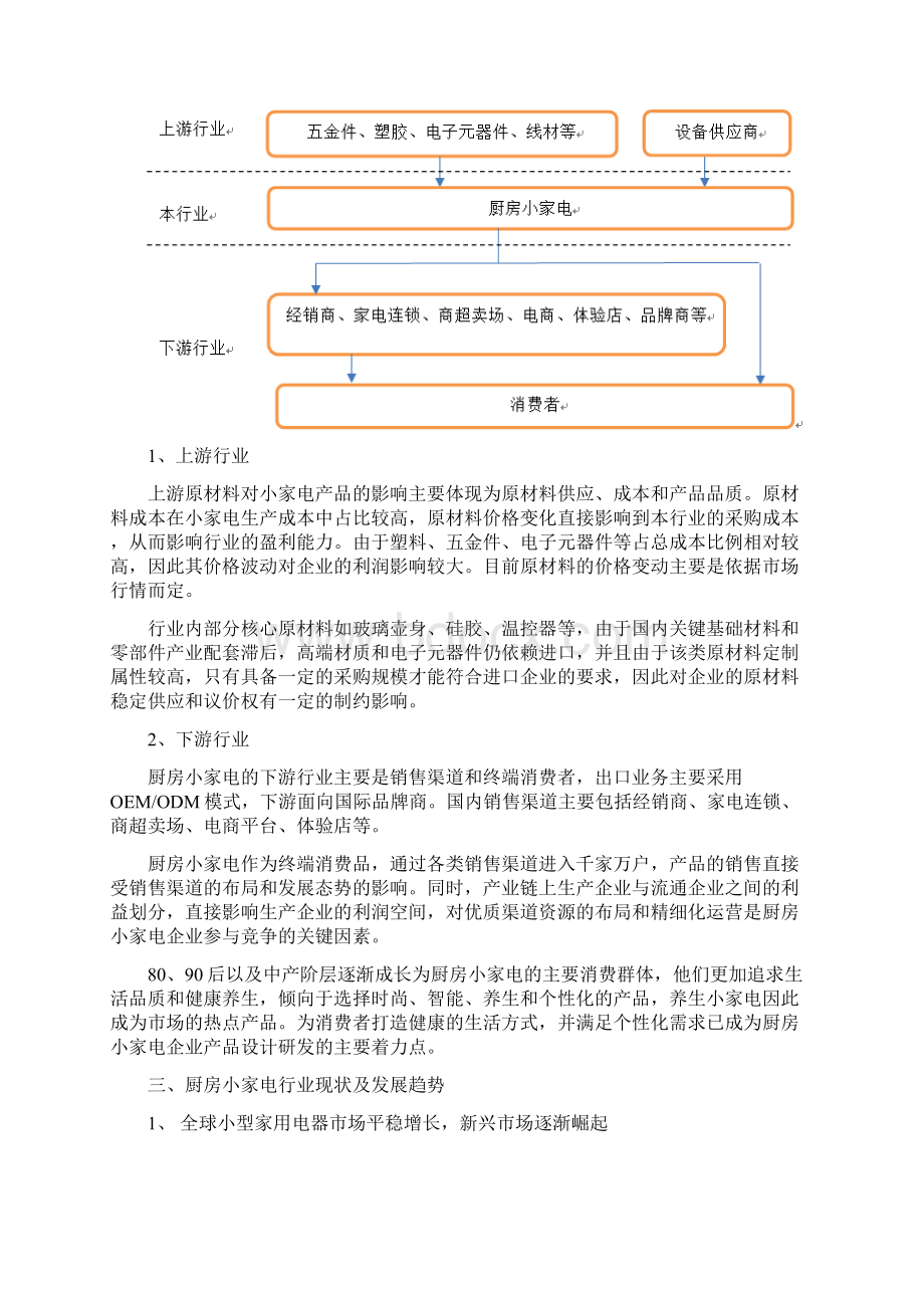 厨房小家电行业画像分析报告文档格式.docx_第3页